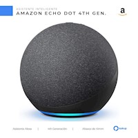 Amazon Alexa Echo Dot 4ta Generación Inteligente Negro